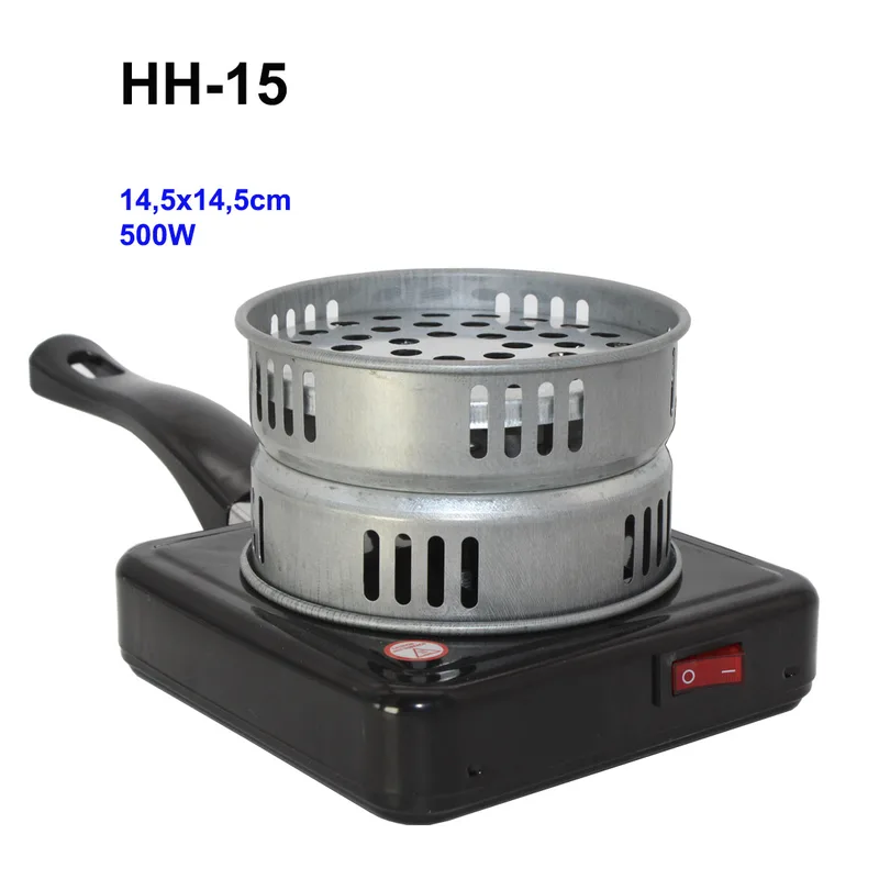 Плитка д/угля HH-15 500W (24шт/кор)