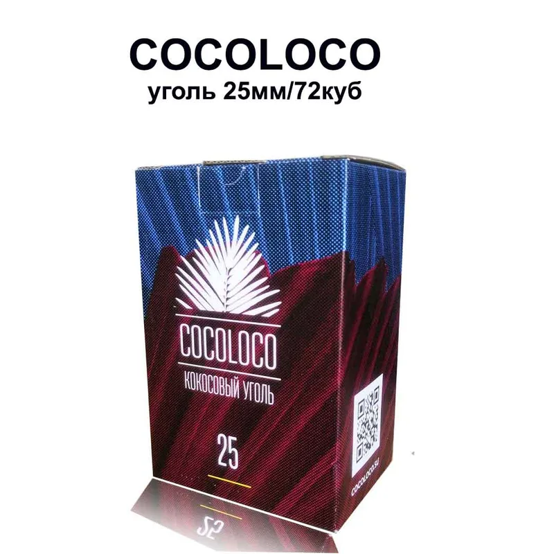 Уголь COCOLOCO 25mm 1kg