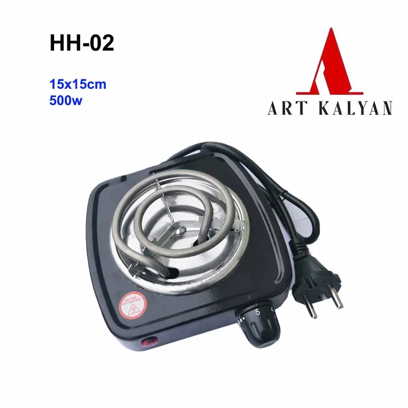 Плитка д/угля HH-02 500W (пскова М) 24шт/кор