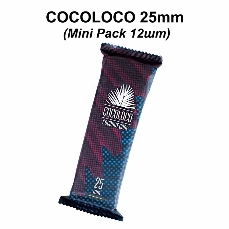 Уголь COCOLOCO 25mm (Mini Pack 12шт)