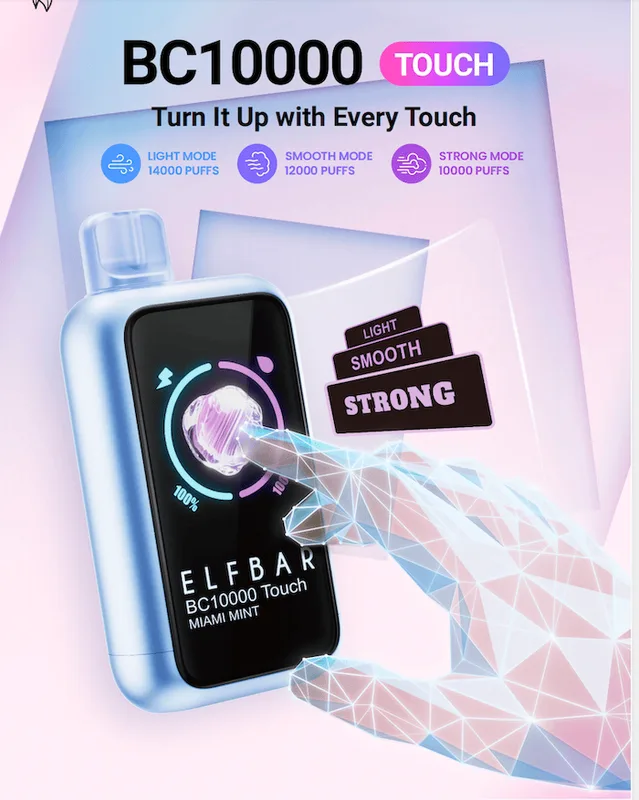 E L F B A R BC10000 Touch - Blue Razz Ice