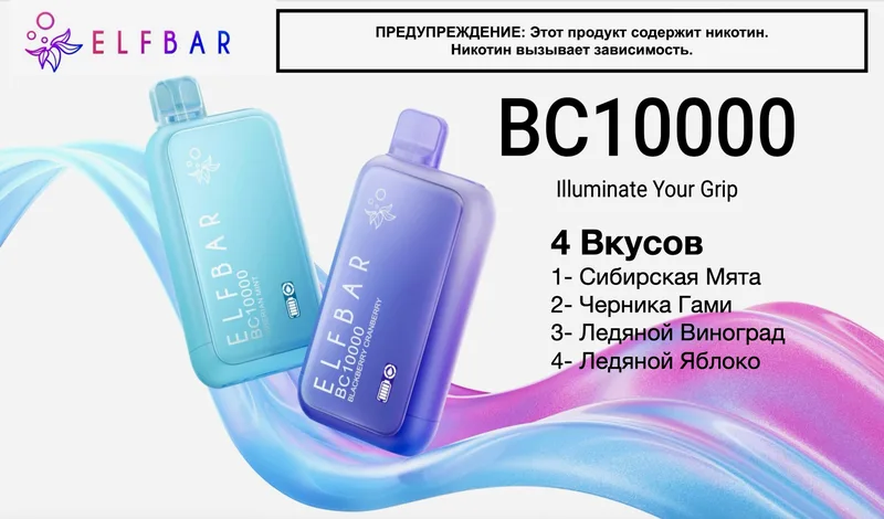 E L F B A R BC10.000 (RUS) - Сибирская Мята
