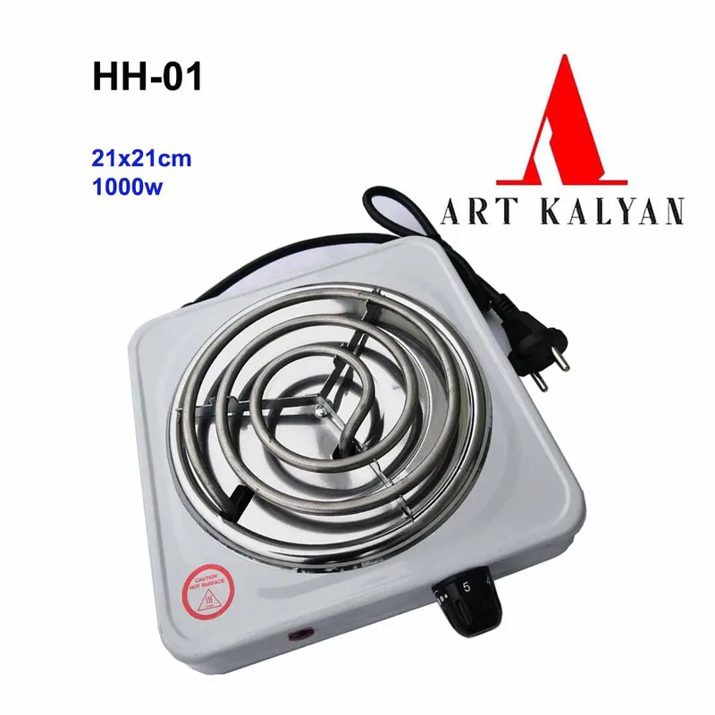 Плитка д/угля HH-01, 1000W (пскова Б) 24шт/кор