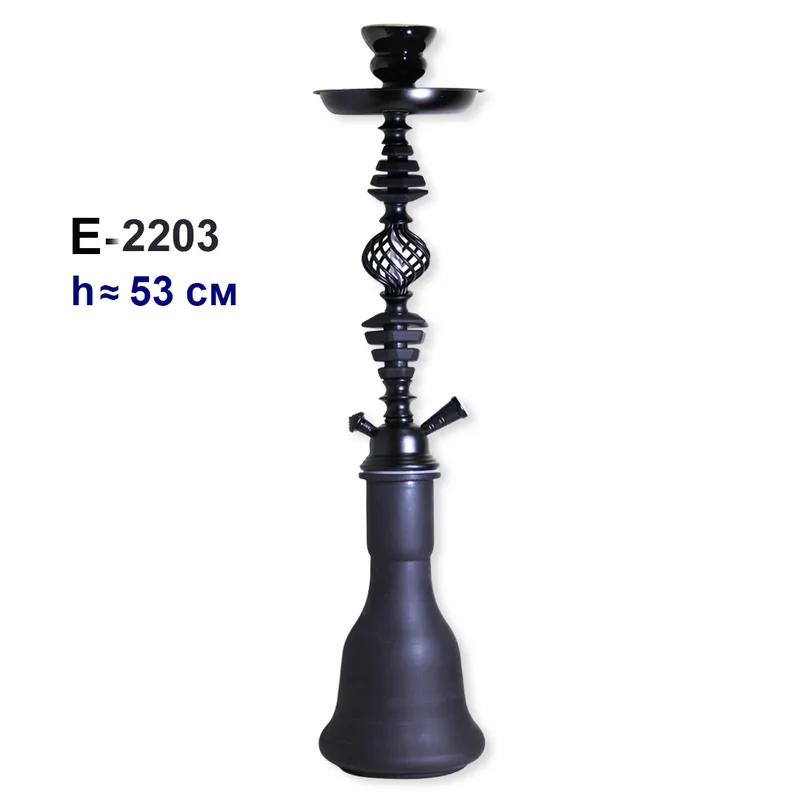 Кальян HK- 2203 black 53cm