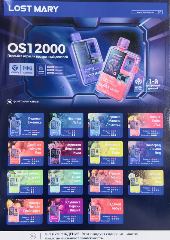 LOST MARY OS 12000
